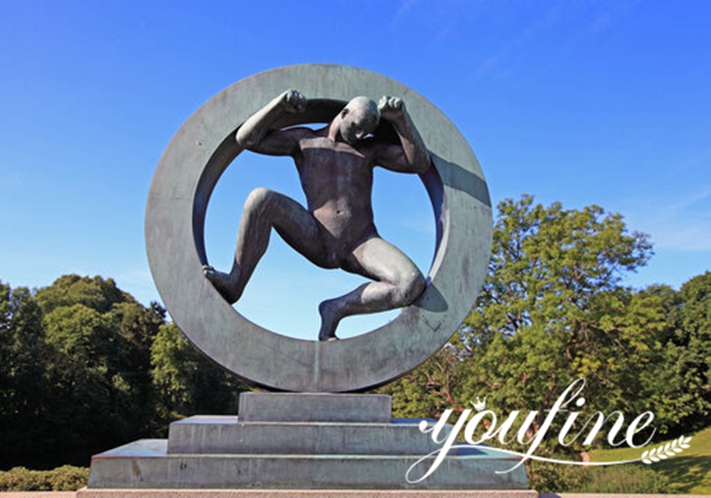 Bronze Circle of Life Gustav Vigeland Replica Statue Manufacturer BOK1-372 - Bronze Classical Sculpture - 7