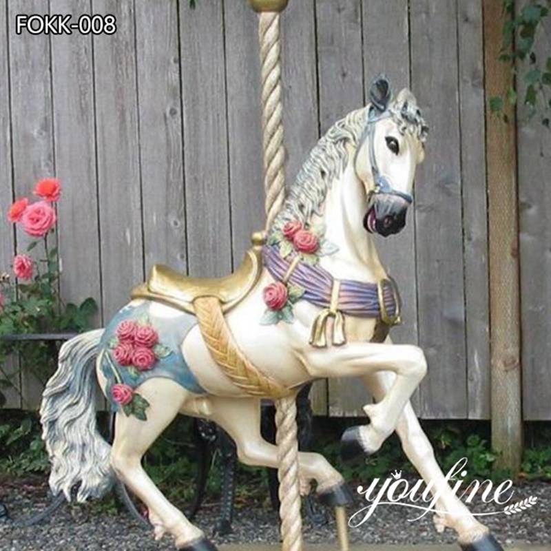 Fiberglass Horse Carousel YouFine Sculpture
