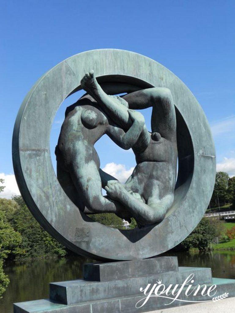 Bronze Circle of Life Gustav Vigeland Replica Statue Manufacturer BOK1-372 - Bronze Classical Sculpture - 5