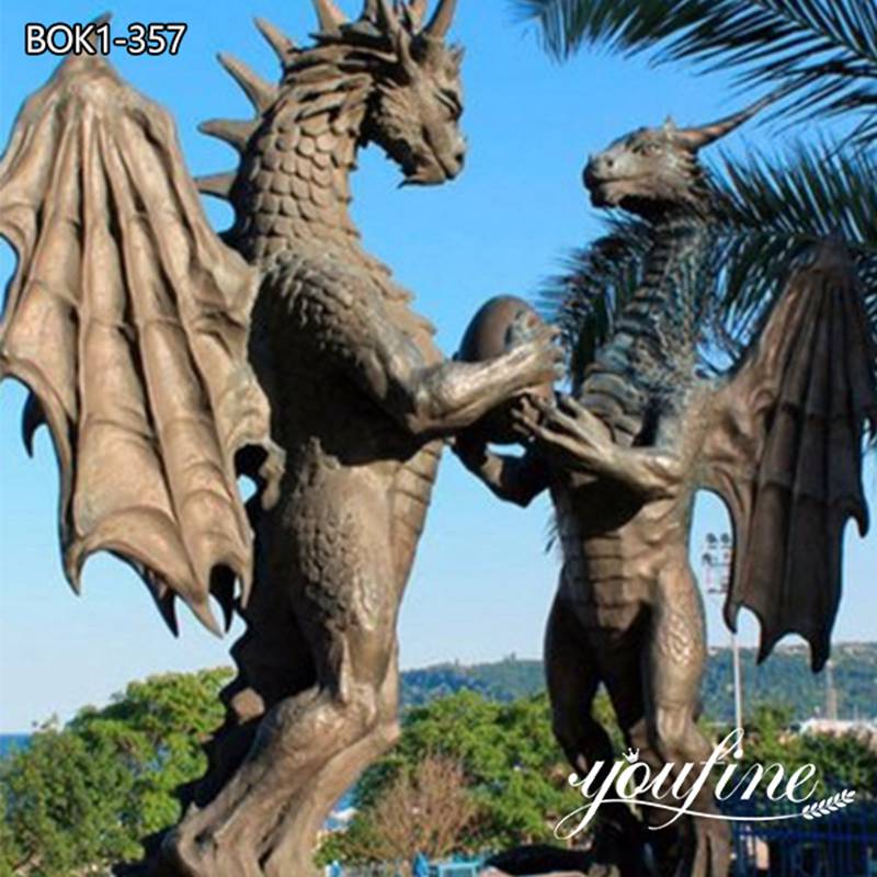 Statue of bronze dragon-YouFine Sculpture