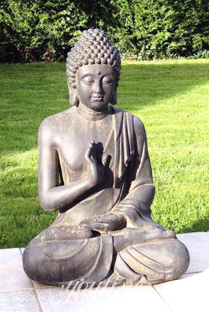 Large Antique Bronze Tian Tan Buddha Garden Statue Replica BOK1-361 - Bronze Buddha sculpture - 10