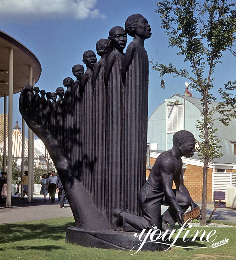 bronze-The-Harp-sculpture-YouFine-Sculpture