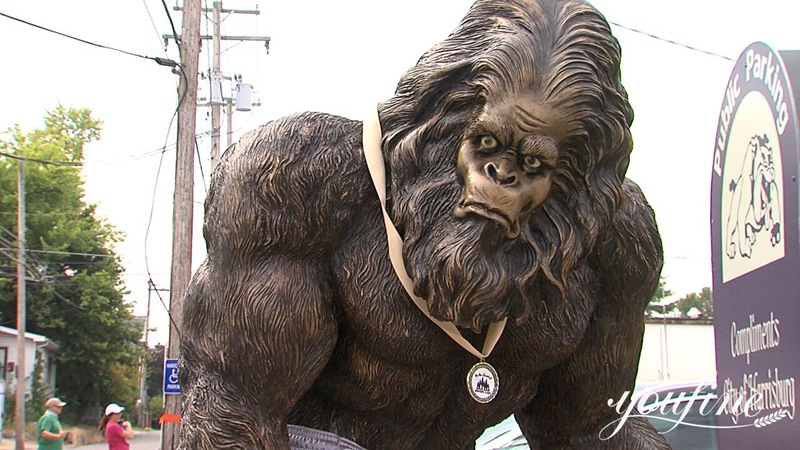 bronze bigfoot statue for sale-YouFine Sculpture
