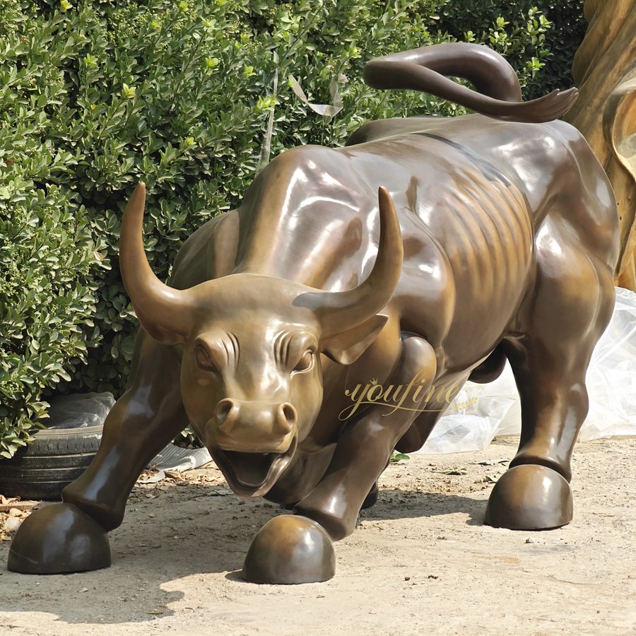 bull statue replica