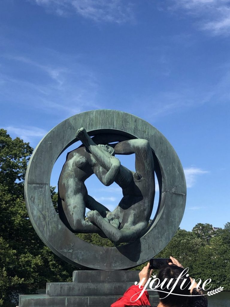 Bronze Circle of Life Gustav Vigeland Replica Statue Manufacturer BOK1-372 - Bronze Classical Sculpture - 2