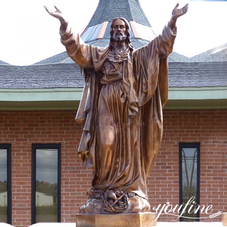 Bronze Jesus Statue Located Underwater YouFine Sculpture