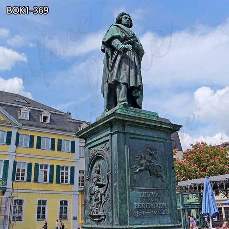 famous bronze bust of beethoven-Yo