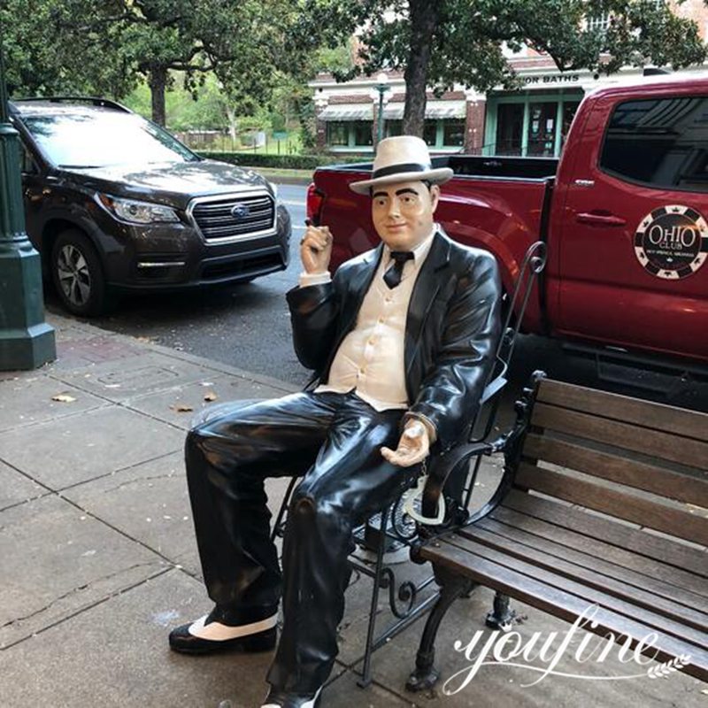 Life-size Custom Al Capone fiberglass Statue Manufacturer FOKK-012 - Fiberglass Statue - 1