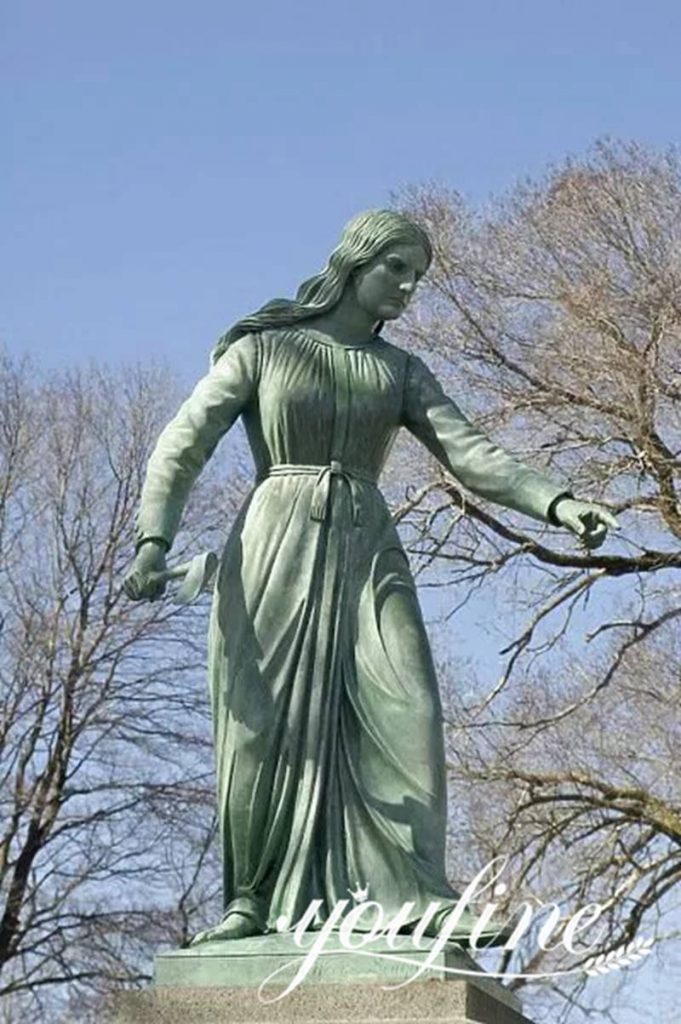 high-quality bronze Hannah Duston statue-YouFine Sculpture1