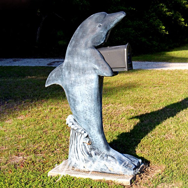 large bronze mailbox-YouFine Sculpture