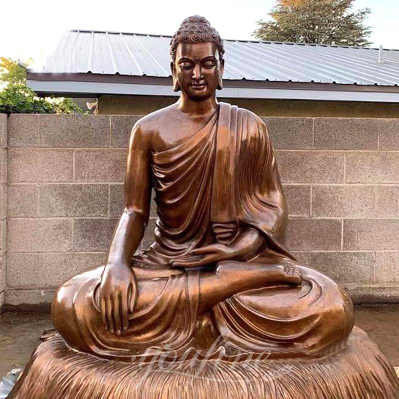 Large Antique Bronze Tian Tan Buddha Garden Statue Replica BOK1-361 - Bronze Buddha sculpture - 24