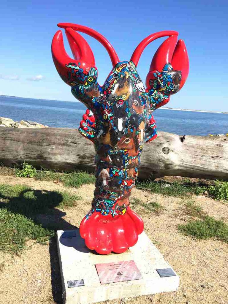 Fiberglass Lobster Butler Statue with Tray Manufacturers FOKK-009 - Fiberglass Statue - 7