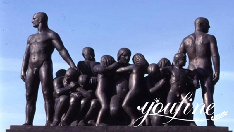 Bronze Circle of Life Gustav Vigeland Replica Statue Manufacturer BOK1-372 - Bronze Classical Sculpture - 12