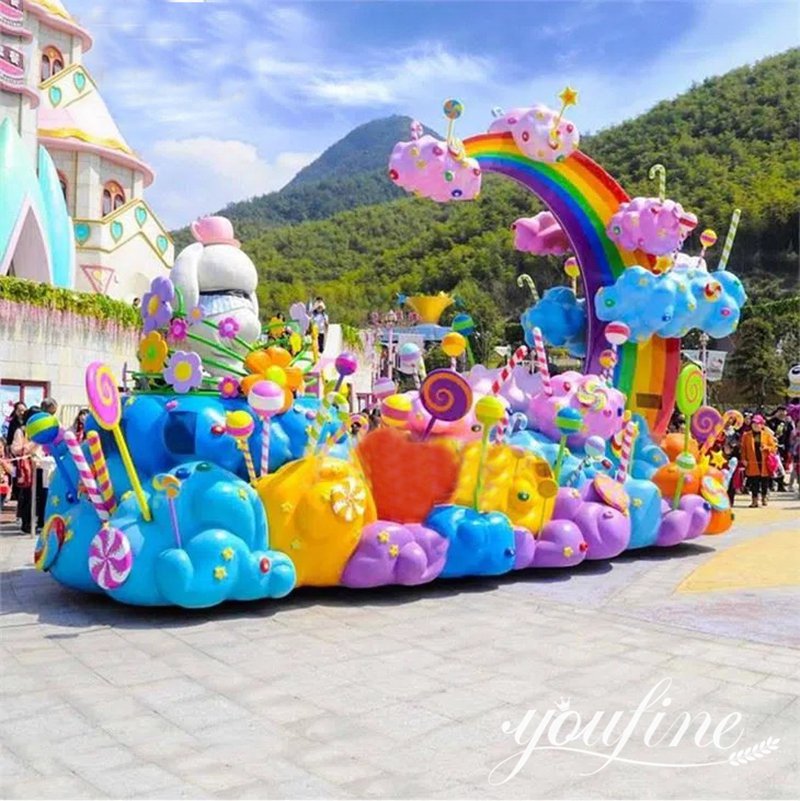 Outdoor Large Fiberglass Disney Parade Floats Decoration Supplier FOKK-015 - Fiberglass Statue - 3