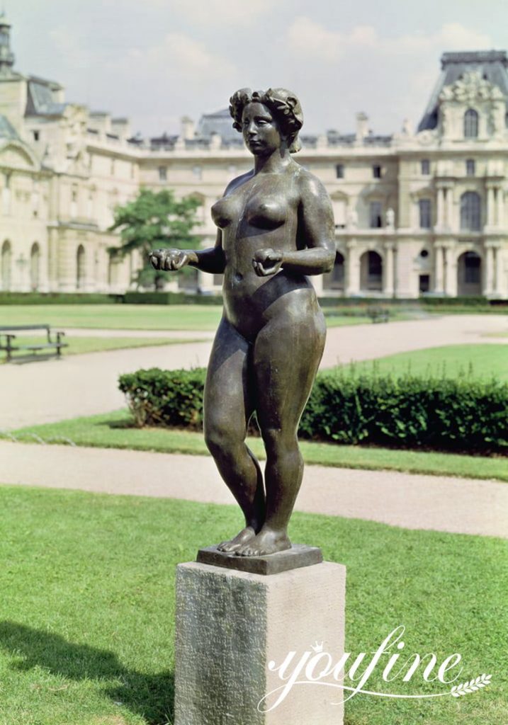 Aristide Maillol Pomona bronze woman statue-YouFine Sculpture