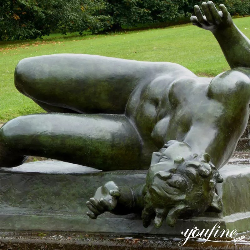 Famous Bronze Aristide Maillol Sculpture-La Riviere Manufacturer BOK1-390 - Bronze Figure Sculpture - 7