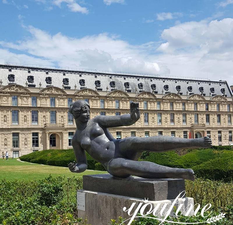 Famous Bronze Aristide Maillol Sculpture-La Riviere Manufacturer BOK1-390 - Bronze Figure Sculpture - 9