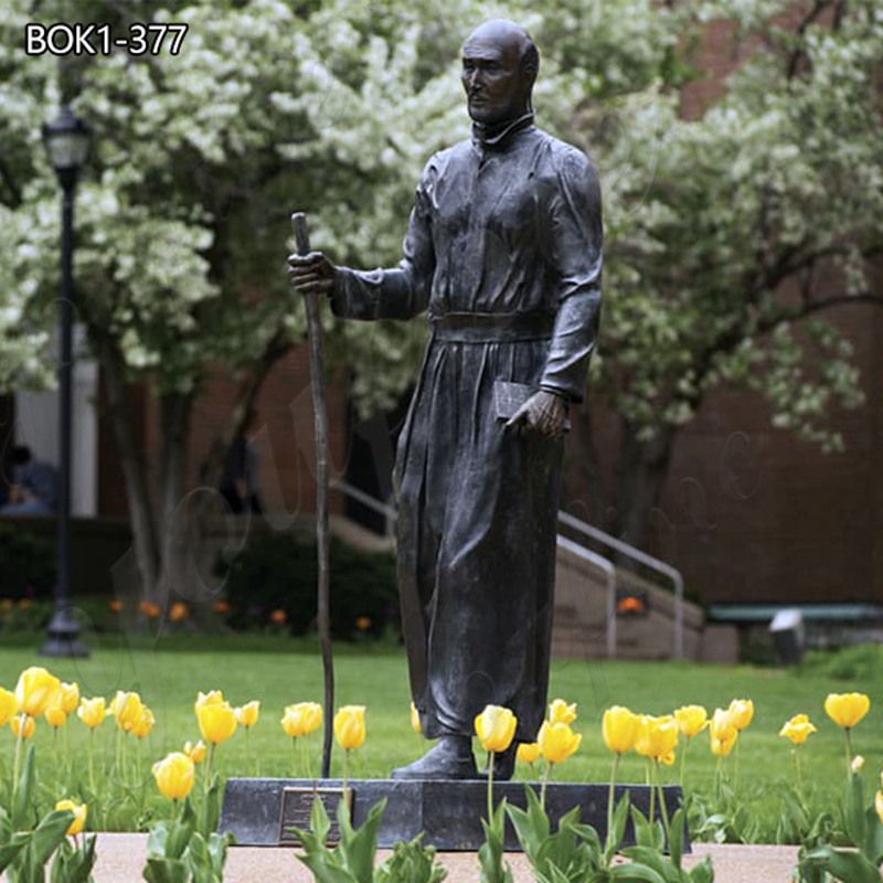 bronze St. Ignatius Statue-YouFine Sculpture