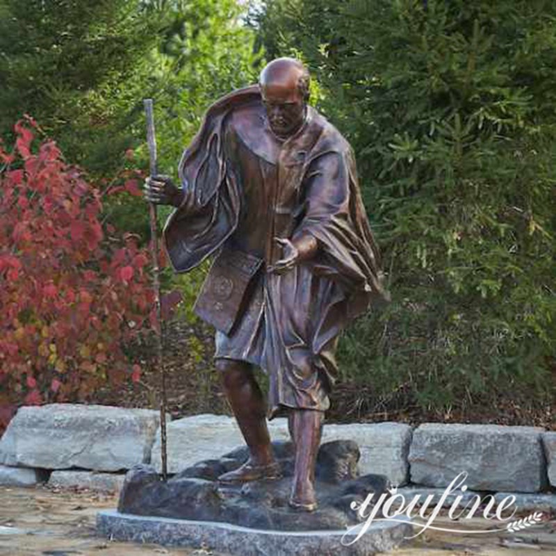 Bronze St. Ignatius Religious Statue for Outdoor Factory Supplier BOK1-377 - Bronze Figure Sculpture - 3