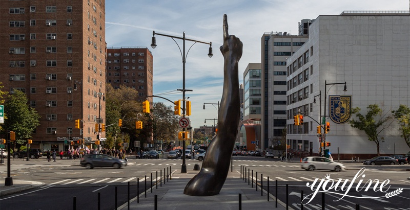 Custom Bronze Giant Arm Statue for Public Squares Wholesaler BOK1-389 - Bronze Figure Sculpture - 2