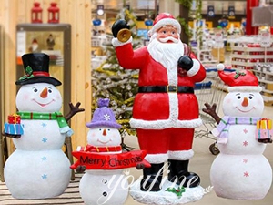 The Most Marvelous Fiberglass Christmas Statue Decorations