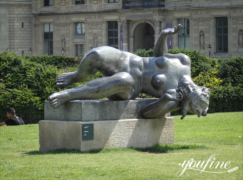 Famous Bronze Aristide Maillol Sculpture-La Riviere Manufacturer BOK1-390 - Bronze Figure Sculpture - 8