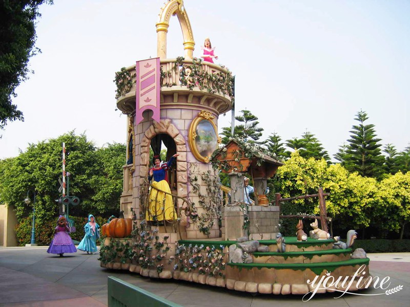 Outdoor Large Fiberglass Disney Parade Floats Decoration Supplier FOKK-015 - Fiberglass Statue - 15