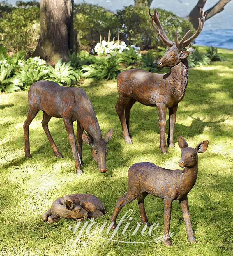 elk Sculptures for home decor-YouFine Sculpture
