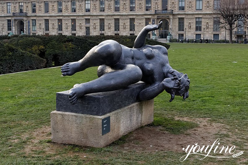 Famous Bronze Aristide Maillol Sculpture-La Riviere Manufacturer BOK1-390 - Bronze Figure Sculpture - 2