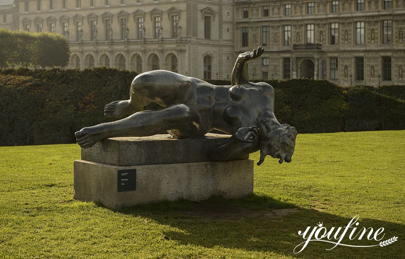 Famous Bronze Aristide Maillol Sculpture-La Riviere Manufacturer BOK1-390 - Bronze Figure Sculpture - 1