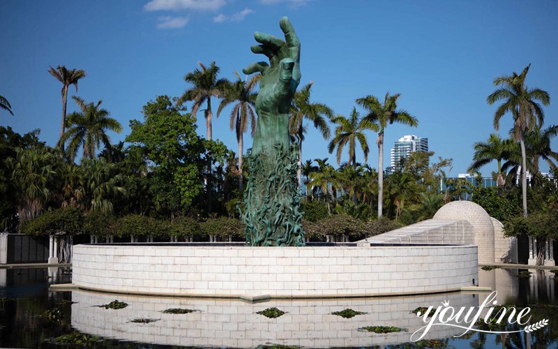 Custom Bronze Giant Arm Statue for Public Squares Wholesaler BOK1-389 - Bronze Figure Sculpture - 13