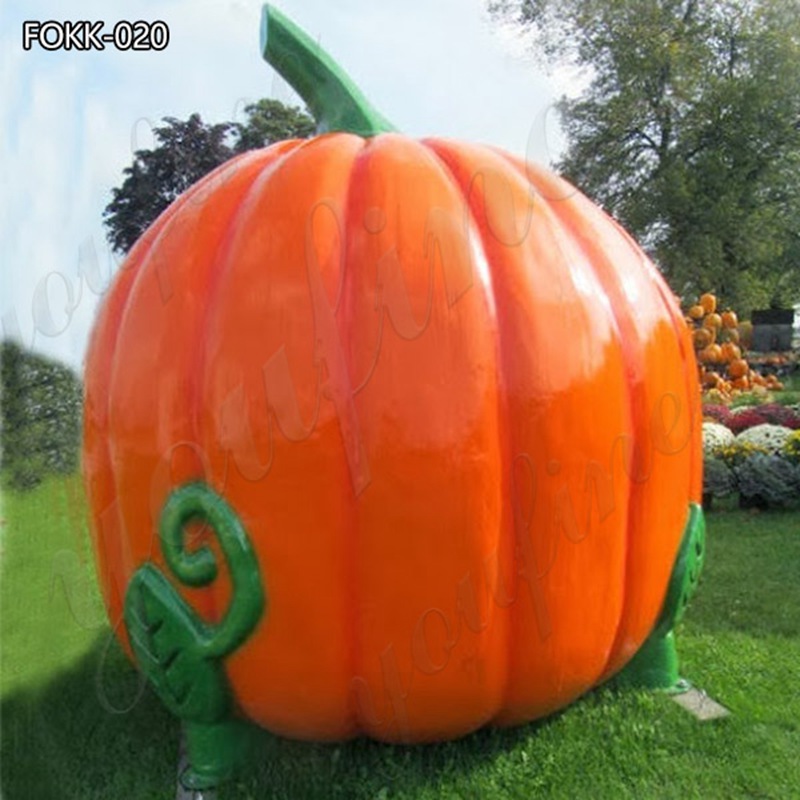 Outdoor Large Pumpkin Statue Decoration YouFine Sculpture