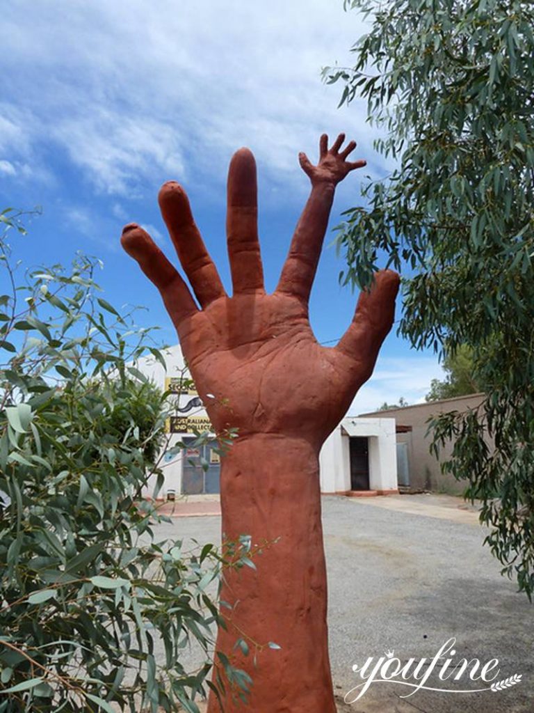 Custom Bronze Giant Arm Statue for Public Squares Wholesaler BOK1-389 - Bronze Figure Sculpture - 14