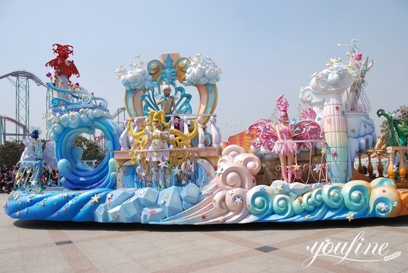 Outdoor Large Fiberglass Disney Parade Floats Decoration Supplier FOKK-015 - Fiberglass Statue - 11