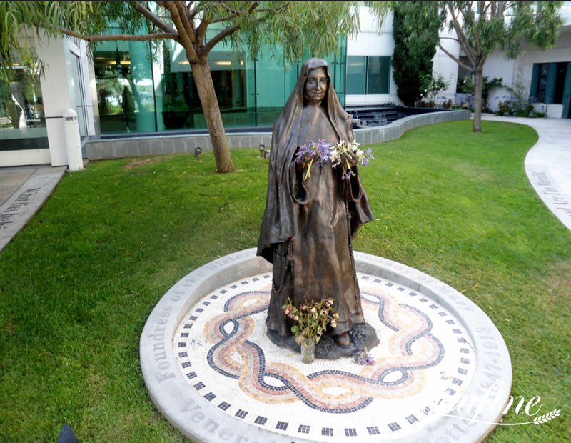 life-size religious Saint Mother Teresa statue-YouFine Sculpture