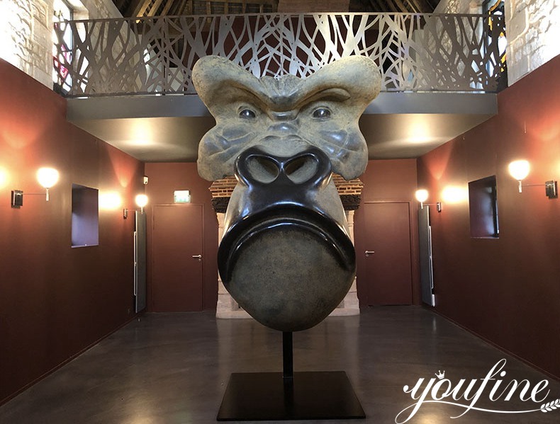 mask of the gorilla statue-YouFine Sculpture