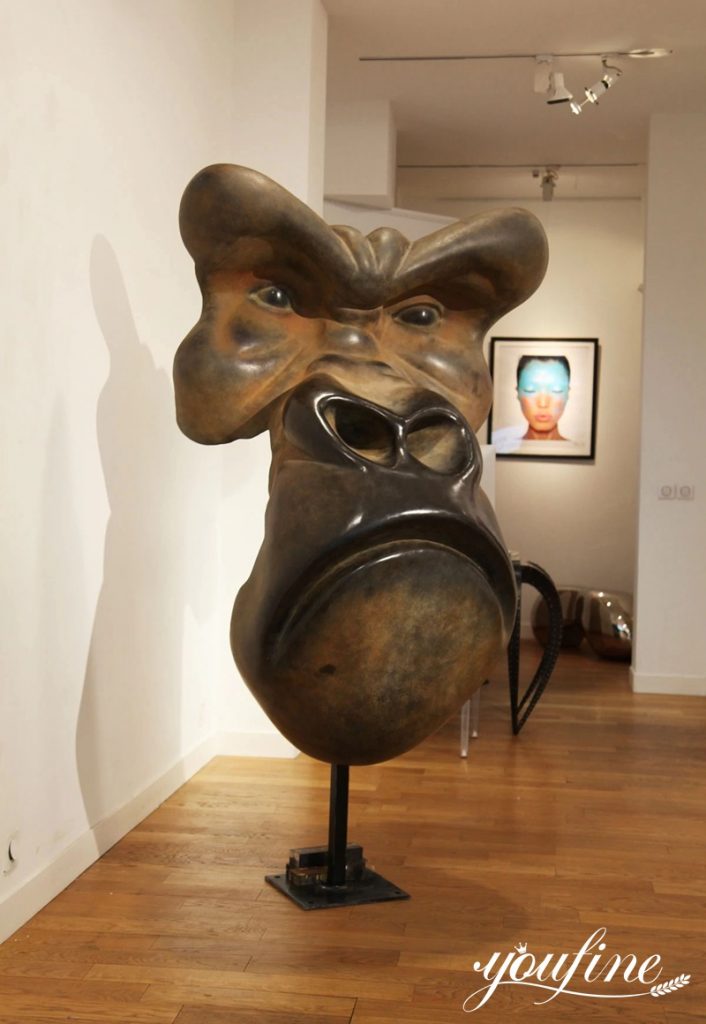 mask of the gorilla statue-YouFine Sculpture1.2