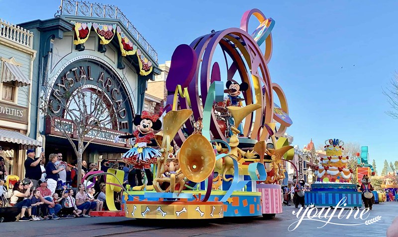 Outdoor Large Fiberglass Disney Parade Floats Decoration Supplier FOKK-015 - Fiberglass Statue - 9