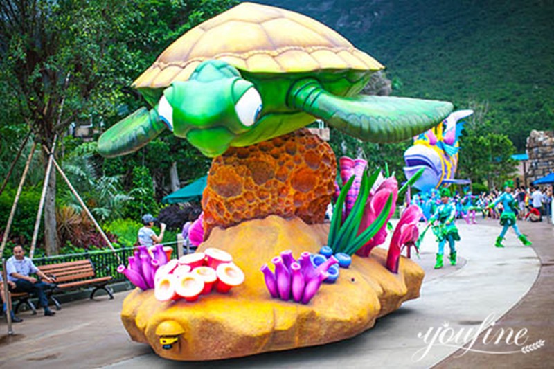 Outdoor Large Fiberglass Disney Parade Floats Decoration Supplier FOKK-015 - Fiberglass Statue - 12