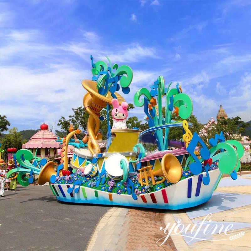 Outdoor Large Fiberglass Disney Parade Floats Decoration Supplier FOKK-015 - Fiberglass Statue - 4