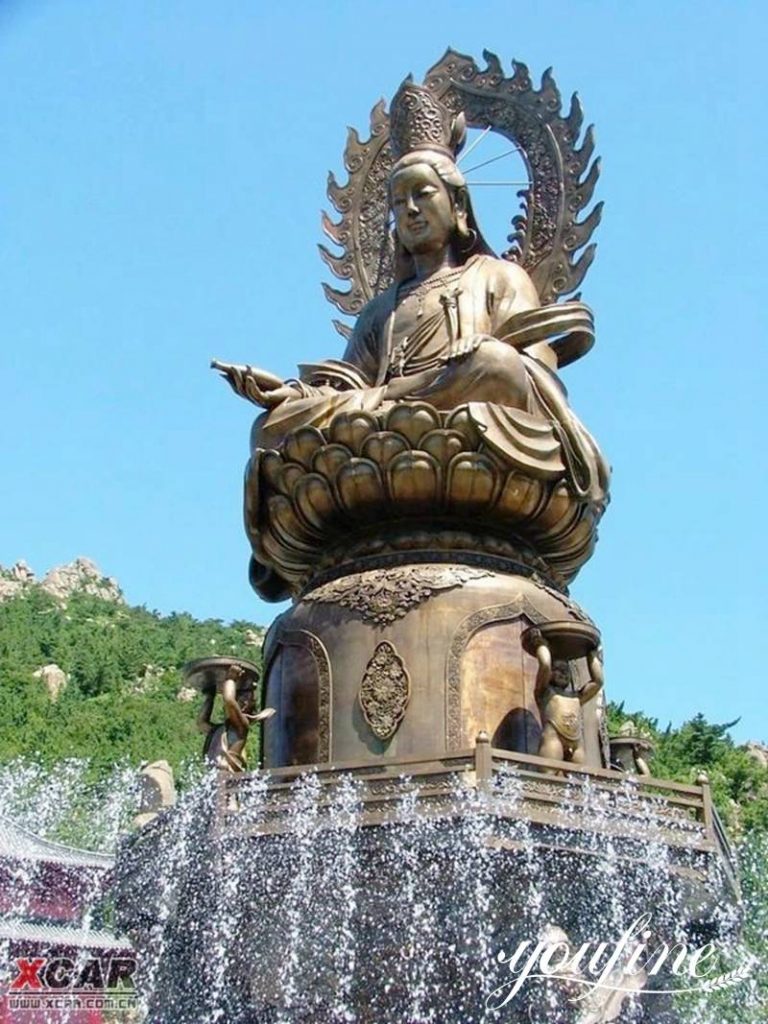 Bronze Golden Thousand Hand Guanyin Statue Manufacturer BOK1-391 - Bronze Buddha sculpture - 13