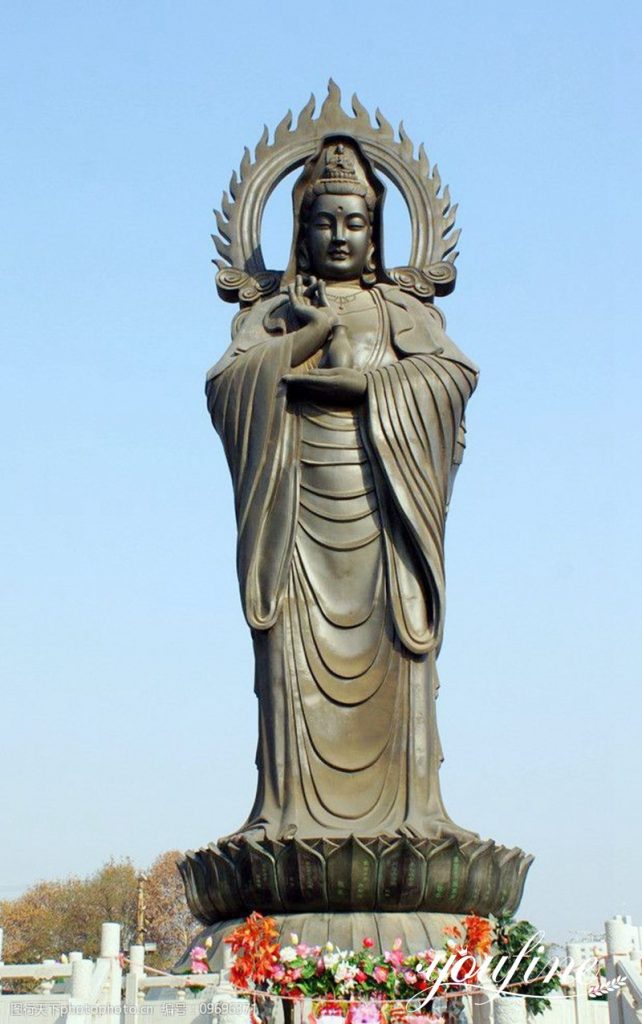 Bronze Golden Thousand Hand Guanyin Statue Manufacturer BOK1-391 - Bronze Buddha sculpture - 17