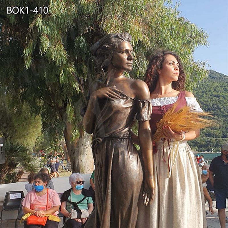 Bronze Female Statue of Spigolatrice Di Sapri YouFine Bronze Sculpture Bronze Female Statue of Spigolatrice Di Sapri YouFine Bronze Sculpture