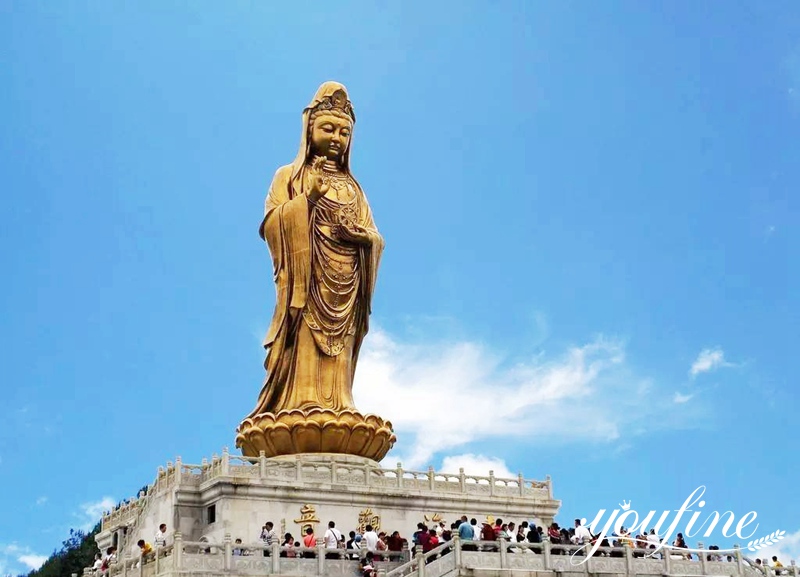 giant bronze guanyin statue for sale-YouFine Sculpture.