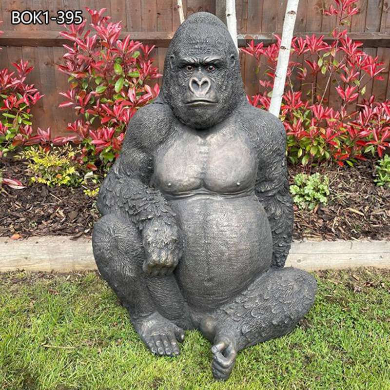 gorilla art sculpture-YouFine Sculpture