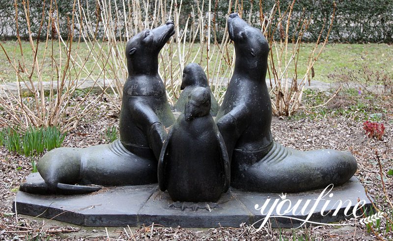 high-quality bronze animal sculptures-YouFine Sculpture