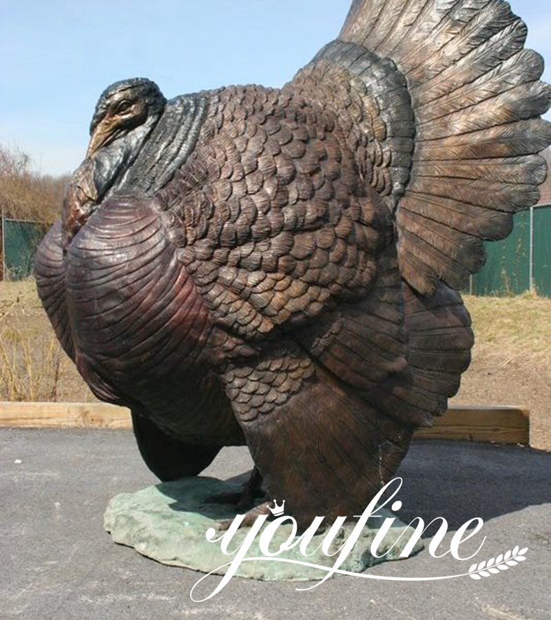 life-size bronze animal sculpture-YouFine Sculpture.