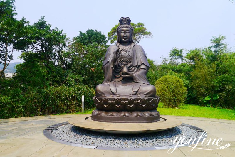 Bronze Golden Thousand Hand Guanyin Statue Manufacturer BOK1-391 - Bronze Buddha sculpture - 7