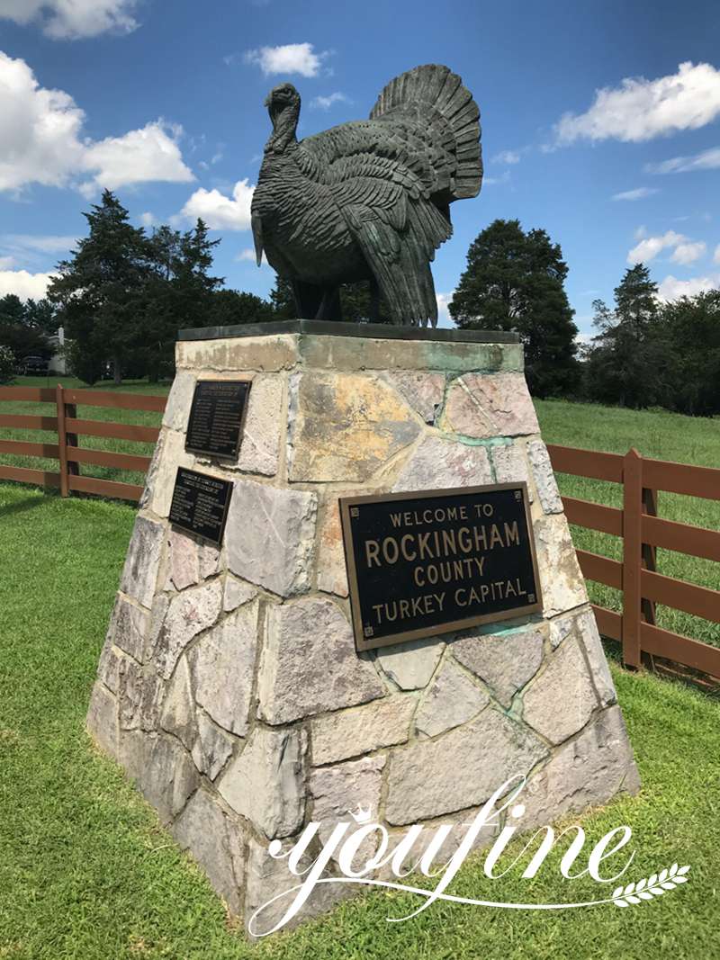 Giant Bronze Turkey Statue YouFine Bronze Sculpture