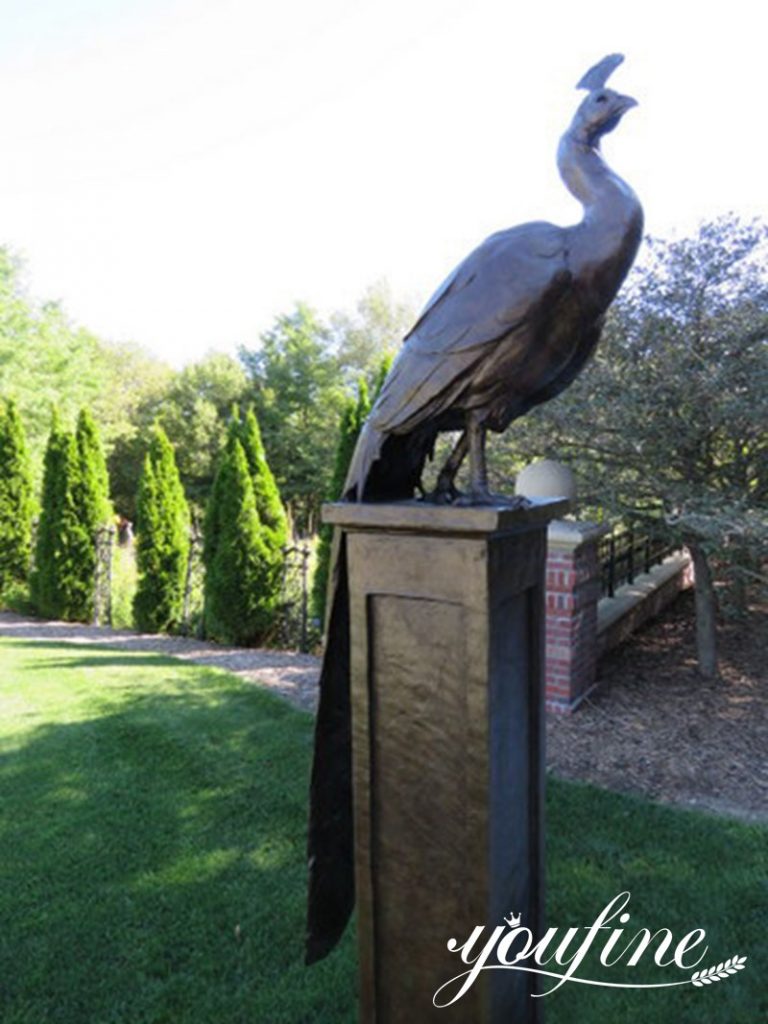 outdoor bronze bird statue for sale-YouFine Sculpture1